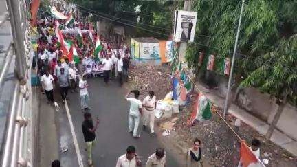 সন্দেশখালি ২: সন্দেশখালিতে সেনাবাহিনীর প্রতি শ্রদ্ধা জানিয়ে বিশাল পদযাত্রা,কয়েক হাজার মানুষের অংশগ্রহণ