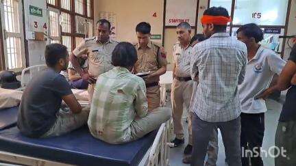 चरखी दादरी: मंदोली के पास कार अनियंत्रित होने से 5 युवक घायल, च.दादरी सिविल अस्पताल में भर्ती
