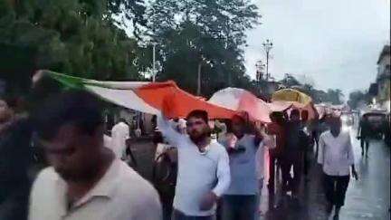 মাথাভাঙা ২: নিশিগঞ্জ সংলগ্ন এলাকায় তৃণমূল কংগ্রেসের উদ্যোগে জাতীয়তাবাদী মিছিল অনুষ্ঠিত