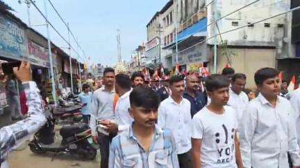 जुन्नर: नारायणगाव परिसरात तिरंगा रॅलीचे आयोजन