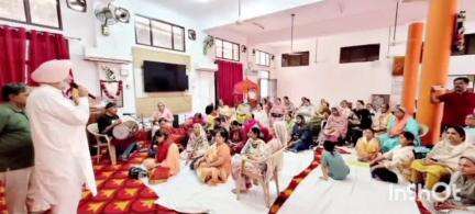 ਐਸਏਐਸ ਨਗਰ ਮੁਹਾਲੀ: ਪ੍ਰਾਚੀਨ ਸ਼ਿਵ ਮੰਦਿਰ ਸੈਕਟਰ 69 ਮੋਹਾਲੀ ਵਿਖੇ ਮੂਰਤੀ ਸਥਾਪਨਾ ਦਿਵਸ ਦੇ ਸਮਾਗਮ ਵਿੱਚ ਸਾਬਕਾ ਕੈਬਨਿਟ ਮੰਤਰੀ ਬਲਬੀਰ ਸਿੰਘ ਨਤਮਸਤਕ ਹੋਏ