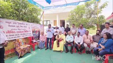 ખેરગામ: ભારતીય જનતા પાર્ટી, ખેરગામ અને ખેરગામ યુવા મિત્ર મંડળ દ્વારા ઓપરેશન સિંદૂરની સફળતાને બિરદાવવા  માટે રક્તદાન શિબિર યોજાયુ