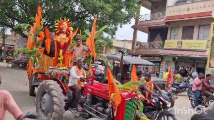 పట్టణంలో హనుమాన్ చాలీసా యాత్రలో పోలీసుల అనుమతి మేరకు కాకుండా వేరే రూట్లో వెళ్లి న్యూసెన్స్ చేసిన పదిమందిపై కేసు నమోదు