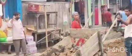 নগৰবেৰা: নগৰবেৰাত আঞ্চলিক মৌজা উন্নয়ন সমিতিৰ পথ নিৰ্মাণৰ ব্যৱস্থা,জৰাজীৰ্ণ পথটোৰ বাবে জীয়াতু ভুগি আহিছে ৰাইজে #jansamasya
