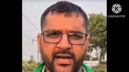 भिवानी: किसान नेता रवि आजाद ने कहा, किसानों को फसल राशि निकालने में हो रही परेशानी