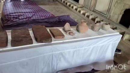 डीग: अंतरराष्ट्रीय संग्रहालय दिवस पर शहर के जल महलों के नंद भवन में विशेष प्रदर्शनी का आयोजन किया गया