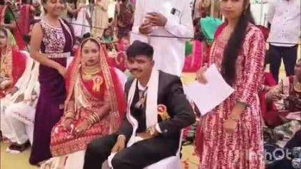 વિરમગામ: વણી ખાતે જય ભીમ સમૂહલગ્ન સમિતિ આયોજિત છઠ્ઠો સર્વજ્ઞાતિય સમૂહ લગ્નોત્સવ યોજાયો