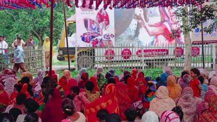पोठिया: छत्तरगाछ सहित कई पंचायतों में महिला संवाद कार्यक्रम आयोजित, महिलाओं ने रोजगार की मांग की