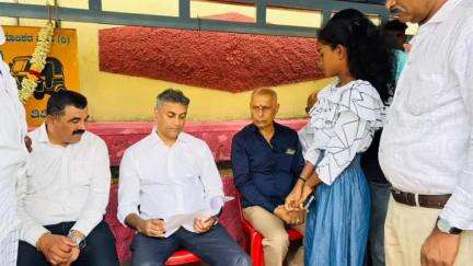 ತಿತಿಮತಿಯಲ್ಲಿ ನೂತನ ಆಟೋ ನಿಲ್ದಾಣ ಉದ್ಘಾಟಿಸಿದ ಎ ಎಸ್ ಪೊನ್ನಣ್ಣ