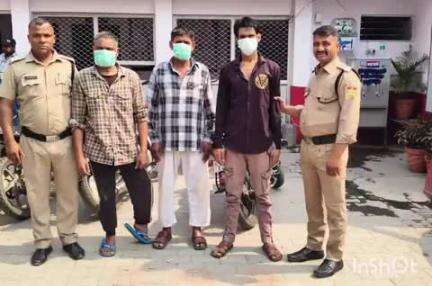 हरिद्वार: ज्वालापुर कोतवाली पुलिस ने अलग-अलग स्थानों से तीन वारंटियों को किया गिरफ्तार