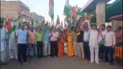श्रीमाधोपुर: रींगस में भारतीय सेवा के सम्मान में तिरंगा रैली का हुआ आयोजन