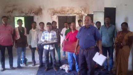 पालकोट: पालकोट प्रखंड कार्यालय के पास सामाजिक सांस्कृतिक कला केंद्र की बैठक हुई