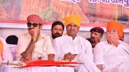 वल्लभनगर: मोखमपुरा में भाजपा के पूर्व प्रदेशाध्यक्ष व सांसद सीपी जोशी ने महाराणा प्रताप की प्रतिमा अनावरण कार्यक्रम में लिया भाग