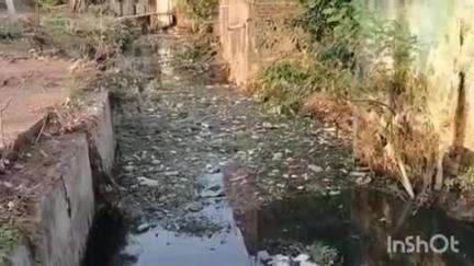 नसरुल्लागंज: बारिश से पहले ग्राम पंचायत लाड़कुई द्वारा नाले की सफाई कराई गई