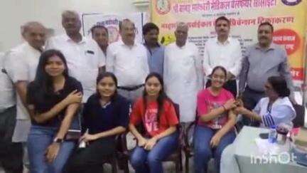 किशनगढ़: किशनगढ़ के महेश्वरी भवन में अजमेर जिला माहेश्वरी सभा संस्था ने मातृशक्ति कैंसर प्रिवेंशन टीकाकरण शिविर का आयोजन किया