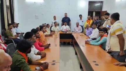 जहानाबाद: कोयला और खान राज्य मंत्री श्री सतीश चंद्र दुबे जी का जिले में आगमन, भाकपा नेताओं से की मुलाकात