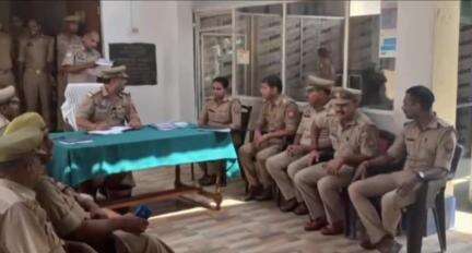 सगड़ी: जीयनपुर कोतवाली में सैनिक सम्मेलन का हुआ आयोजन, अपराधियों पर पैनी नजर रखने और अफवाहों पर अंकुश लगाने के दिए गए निर्देश
