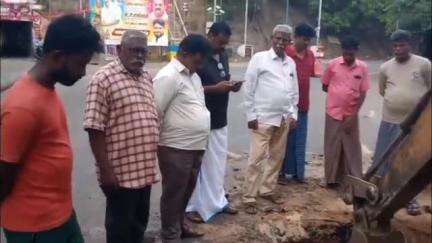 திருவொற்றியூர்: எர்ணாவூர் 4வது வார்டு பகுதியில் குடிநீர் பற்றாக்குறையை தீர்க்க கவுன்சிலர் முயற்சியால் புதிய இணைப்பு அமைக்கப்பட்டது