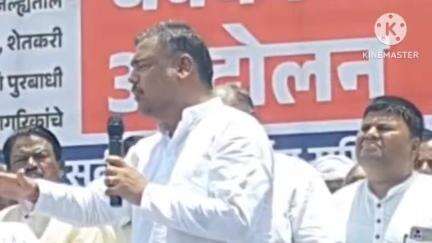 मिरज: अलमट्टी धरणाच्या उंची विरोधात सांगलीत खासदार विशाल पाटील आक्रमक; अंकली टोल नाक्यावर  चक्काजाम आंदोलन