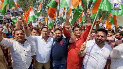 Jammu And Kashmir: Citizens gathered in large numbers for Tiranga Rally in Reasi to celebrate Operation Sindoor