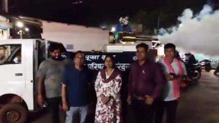 दंतेवाड़ा: किरन्दुल नगरपालिका को मिले 2 नए फॉगिंग मशीन