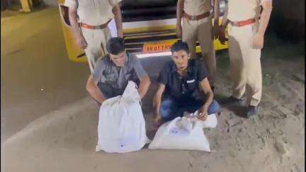 सांचोर: सांचौर पुलिस ने कार्रवाई कर बस से 17.375 किलोग्राम अवैध डोडा पोस्त किया ज़ब्त, दो आरोपी गिरफ्तार