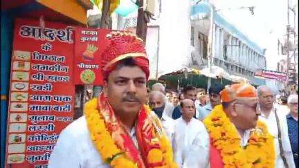 शाजापुर: शहर में दिगंबर जैन समाज द्वारा निकाला गया चल समारोह, बड़ी संख्या में समाज के लोग रहे मौजूद