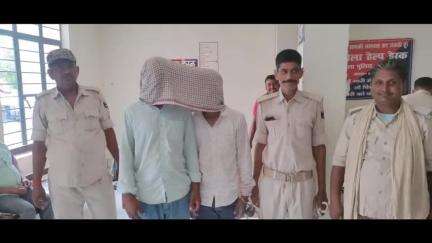 नबीनगर: डुमरिया से चोरी के ट्रैक्टर के साथ दो चोर गिरफ्तार, भेजा गया जेल