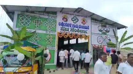 ಮಾಗಡಿ: ಲಕ್ಕೇನಹಳ್ಳಿ ಗ್ರಾಮದಲ್ಲಿ ಘನ ತ್ಯಾಜ್ಯ ಘಟಕದ ಕಟ್ಟಡ ಉದ್ಘಾಟನೆ