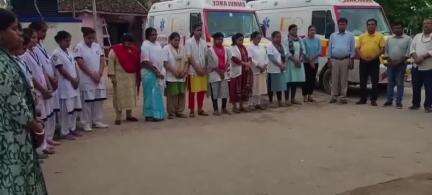 पुपरी: सीतामढ़ी: GNM आशीष शर्मा के निधन पर पुपरी पीएचसी में शोकसभा आयोजित