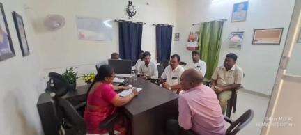 సిబ్బంది సమయపాలన పాటించాలి: జిల్లా ప్రజా పరిషత్ ముఖ్య కార్యనిర్వహణ అధికారిణి విద్యారమ