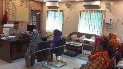 अररिया: एसपी कार्यालय में जनता दरबार का आयोजन, कई मामलों की हुई सुनवाई