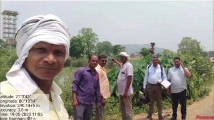 अर्जुनी मोरगाव: बाम्हणी/ख. येथे करण्यात आली तलाव खोलीकरणाच्या कामाची पाहणी