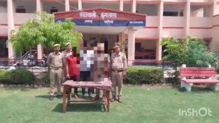 इगलास: इगलास पुलिस ने दो वारंटी अभियुक्तों को किया गिरफ्तार, भेजा जेल