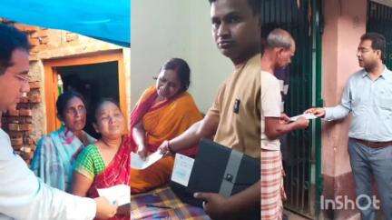 नरहट: छोटी पाली गांव में हुई दुर्घटना में तीन लोगों की मौत, प्रशासन ने दी सहायता राशि