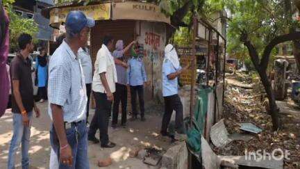 दुर्ग: भिलाई के टाउनशिप में कार्रवाई के साथ-साथ दुकान संचालकों को दी गई सख्त चेतावनी