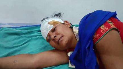 नोखा: महापुर गांव में मारपीट के दौरान एक महिला हुई घायल