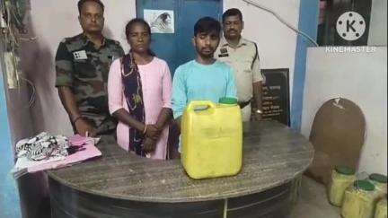 रायगढ़: जूटमिल पुलिस ने बनसिया में दी दबिश, 10 लीटर महुआ शराब जब्त, आरोपी गणेश जाटवर गिरफ्तार