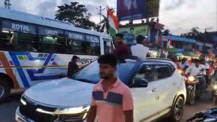 ଭୋଗରାଇ: 'ଅପରେସନ ସିନ୍ଦୂର'ର ସଫଳତା ନେଇ ଭୋଗରାଇରେ ବିଜେପି ପକ୍ଷରୁ ବିଶାଳ ଶୋଭାଯାତ୍ରା