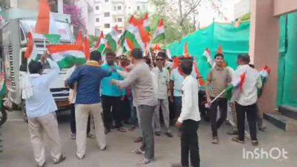 जळगाव जामोद: भाजपच्या वतीने शहरात सन्मान तिरंगा यात्रेचे आयोजन, छत्रपती शिवाजी महाराज पुतळ्यापासून सुरुवात
