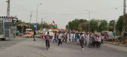 छतरगढ़ /बीकानेर   भाजपा की तिरंगा यात्रा लाइव