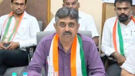પુણા: અઠવા લાઇન્સ સ્થિત સર્કિટ હાઉસ ખાતે કોંગ્રેસની પત્રકાર પરિષદ,રત્ન કલાકારોને આર્થિક સહાય ચૂકવવાની માંગ