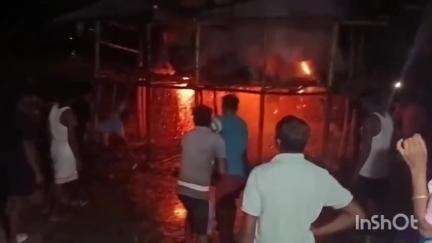 বিশ্বনাথ: বিহালীৰ ৰাংছালী কাছকটাত ভয়ানক অগ্নিকাণ্ড