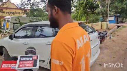 अंबिकापुर: बच्चों की लाश का पोस्टमार्टम करने के बदले 10,000 रुपए मांगने वाला डॉक्टर मीडिया के सवालों से भागते हुए नजर आया