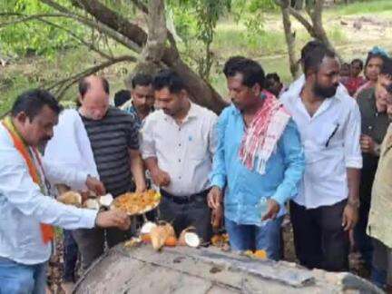 सुकमा: पोंगाभेज्जी में भाजपा जिलाध्यक्ष ने नवीन पुल निर्माण कार्य का किया भूमिपूजन