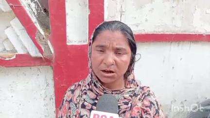 बरेली: मोहनपुर ठिरिया की रहने वाली महिला ने दबंग पर पति को करंट लगाकर मारने का आरोप लगाया