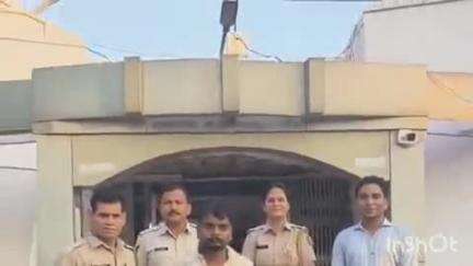 मावली: प्रतापनगर थाना पुलिस ने कार्रवाई करते हुए 1.210 किलोग्राम गांजा के साथ एक आरोपी को गिरफ्तार किया