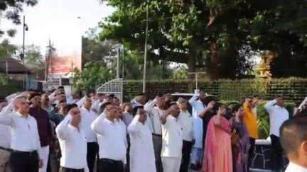 नगर: जनतेच्या सेवेसाठी घेतलेल्या निर्णयाचा पुनश्या निर्धार करण्याचा दिवस :आयुक्त डांगे याचे सावेडी येथे प्रतिपादन