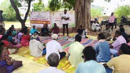 பெரியகுளம்: மே1 முன்னிட்டு வடபுதுபட்டி ஊஞ்சாம்பட்டி அரண்மனைபுதூர்,கொடுவிலார்பட்டி,கோவிந்தநகரம் ஊராட்சியில் கிராம சபை கூட்டம் நடந்தது