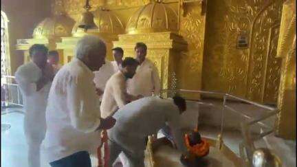थानेसर: जाट धर्मशाला के नवनिर्वाचित प्रधान कृष्ण श्योकंद ने धर्मशाला का लिया जायजा, धर्मशाला में स्थित शिव मंदिर में की पूजा